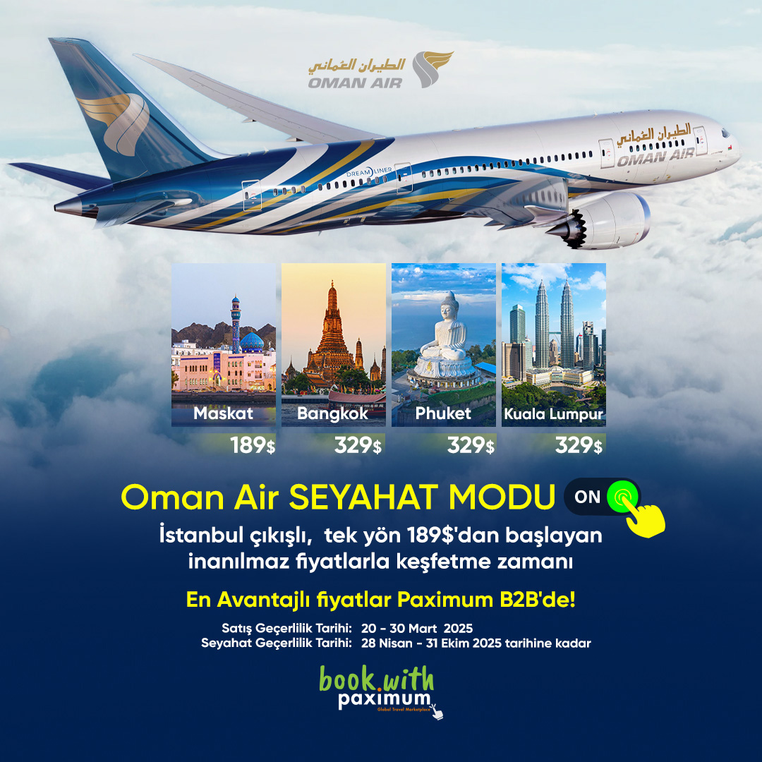 Oman Air Kampanya MAR 2025