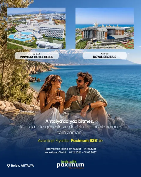 Belek’te Avantajlı Kış Fırsatı OCT 2026