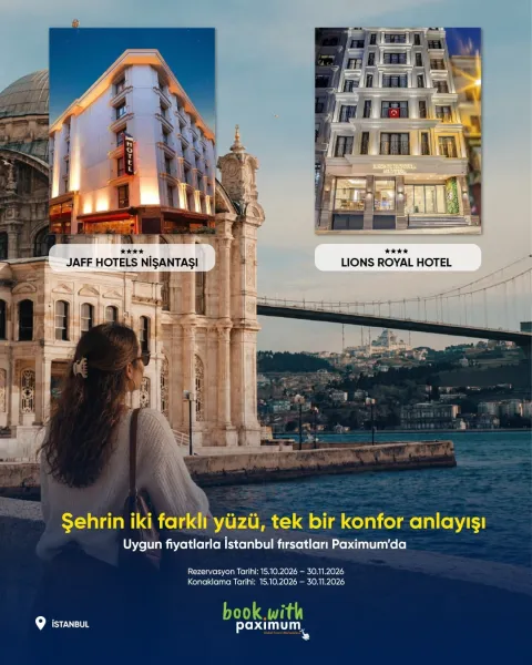 İstanbul’un farklı noktalarında, avantajlı konaklama fırsatları