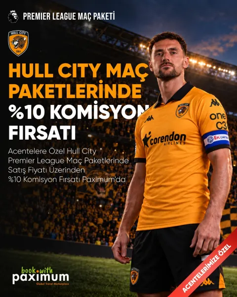 Hull City Maç Paketlerinde %10 Komisyon Fırsatı!