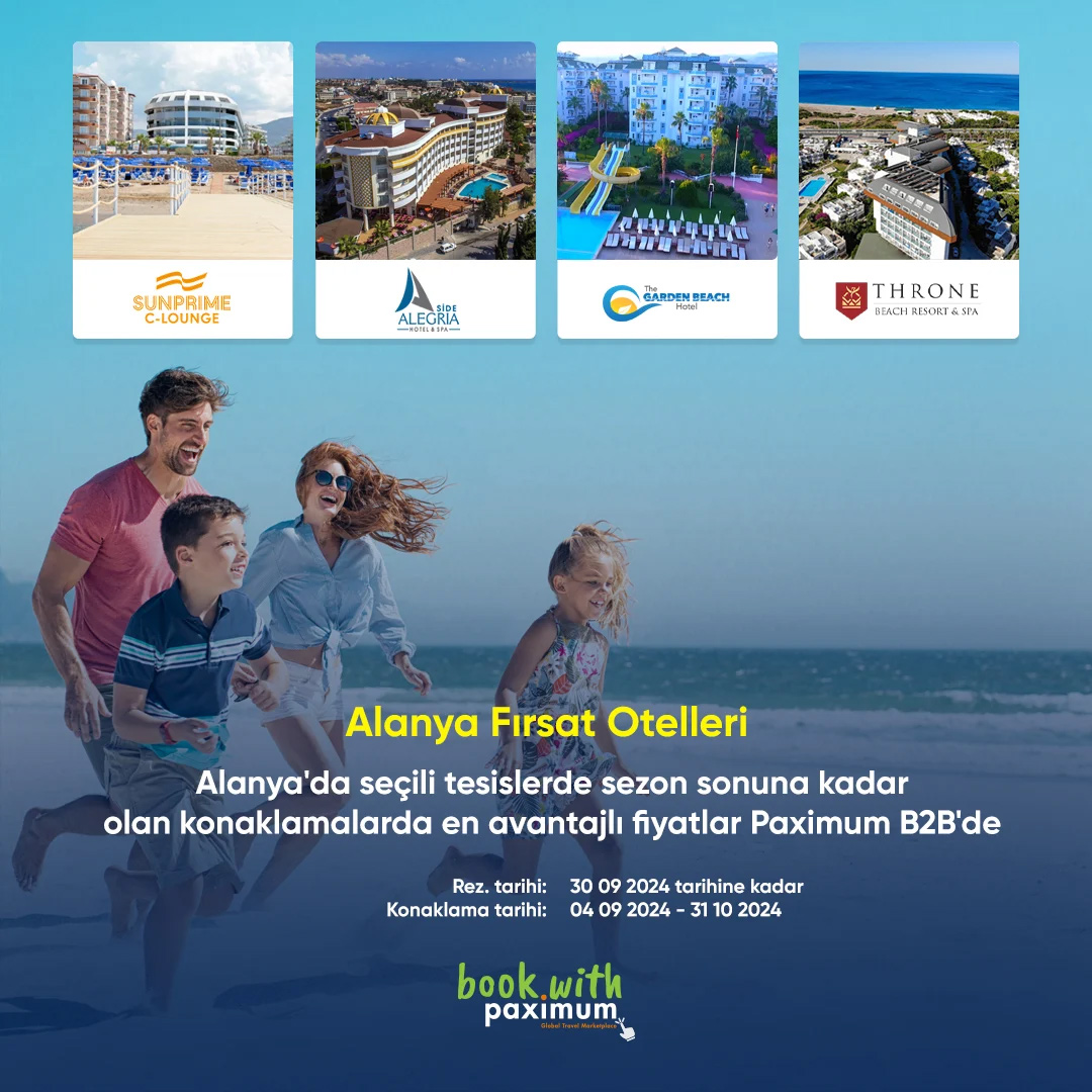 Alanya Otelleri Kampanyası SEPT 2024