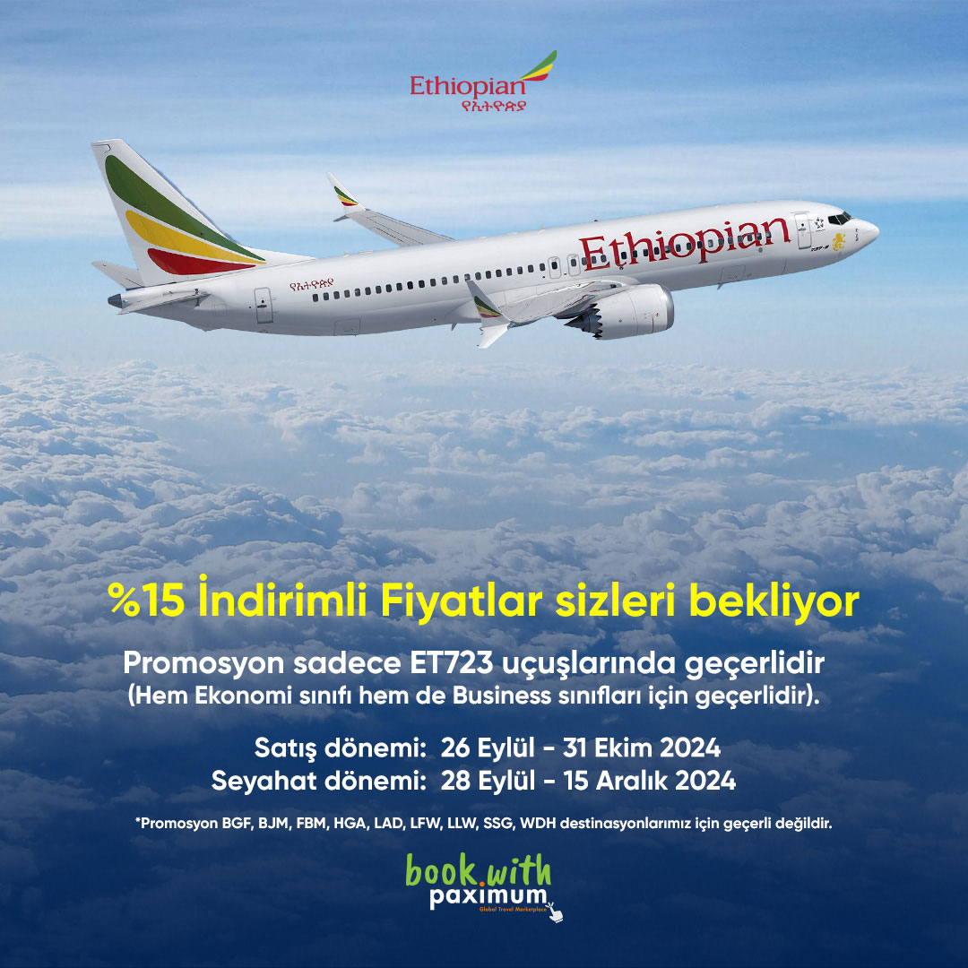 Ethiopian Air Kampanya SEPT 2024